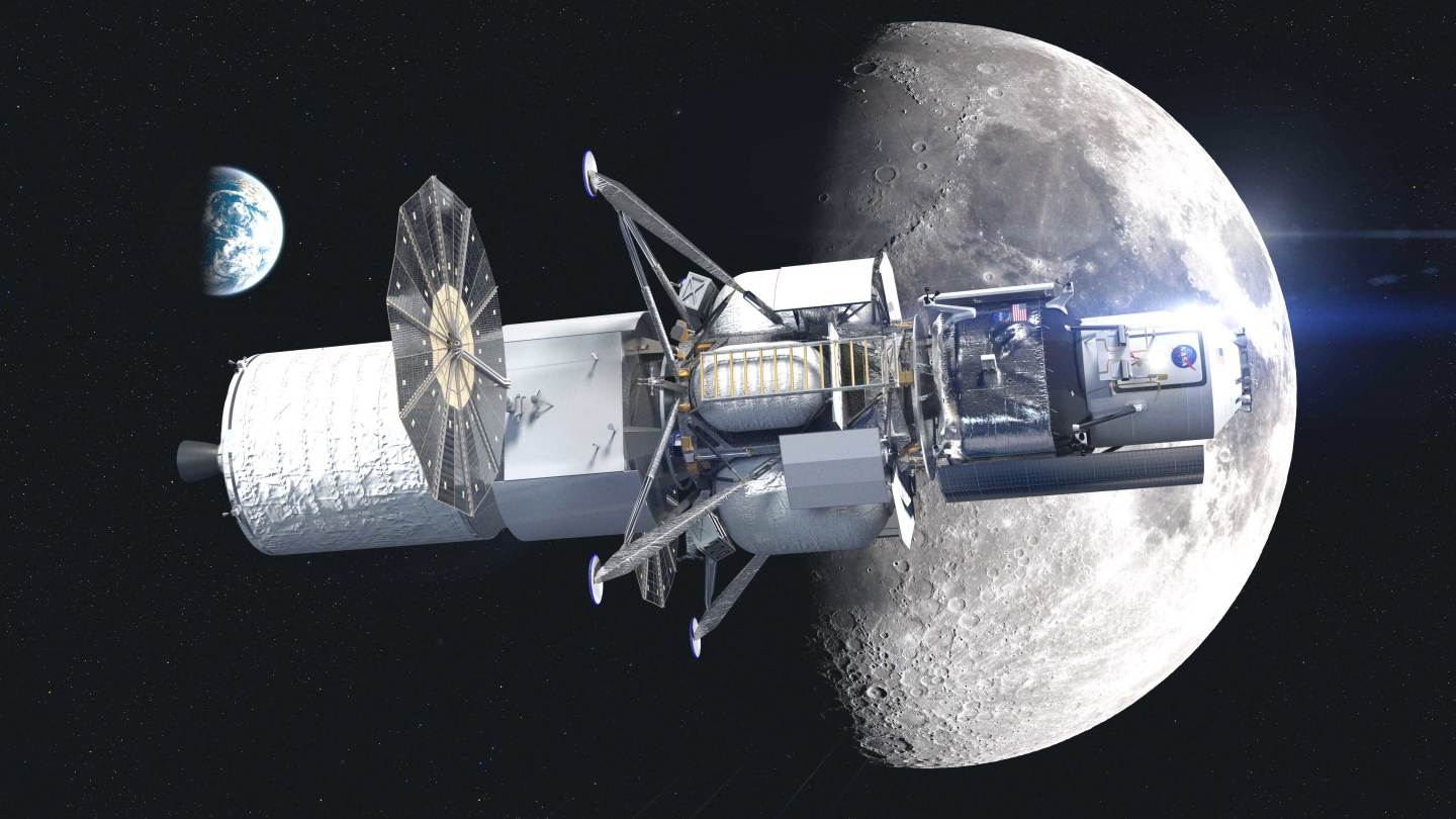 НАСА лунный модуль Артемида