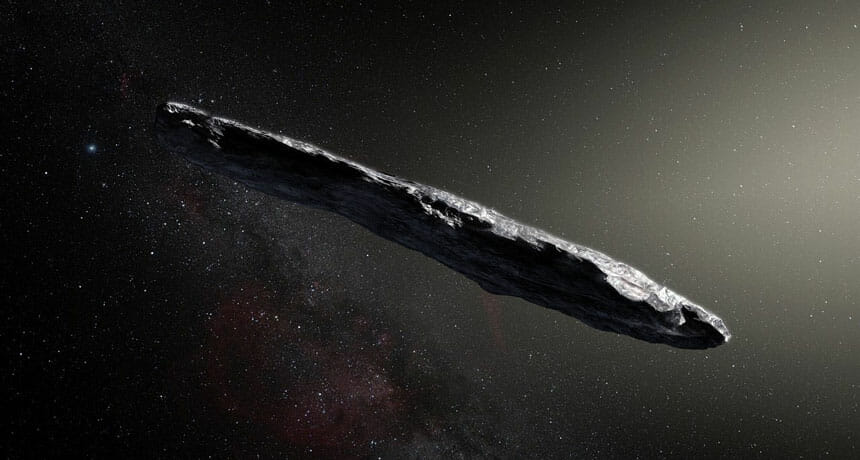 Астероид Oumuamua