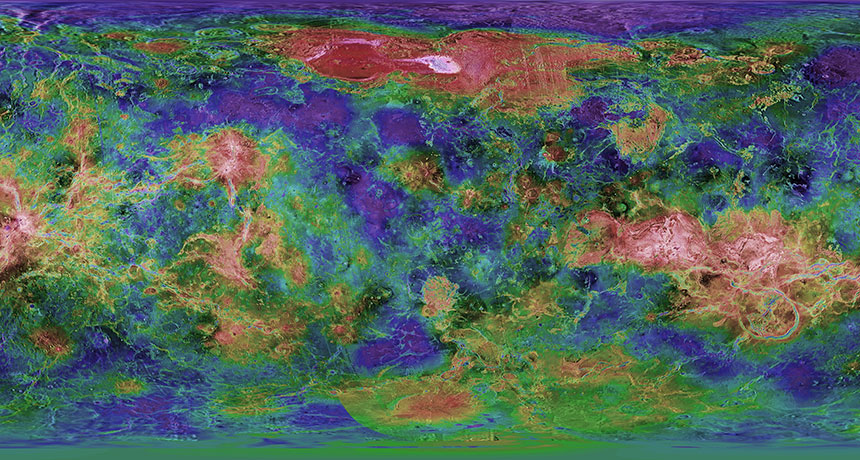Венера может быть более тектонически активной, чем считалось ранее
