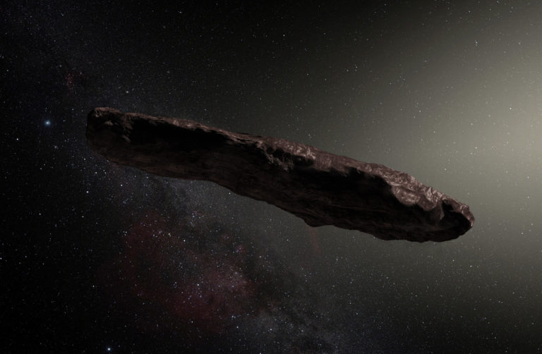 Межзвездный астероид Oumuamua