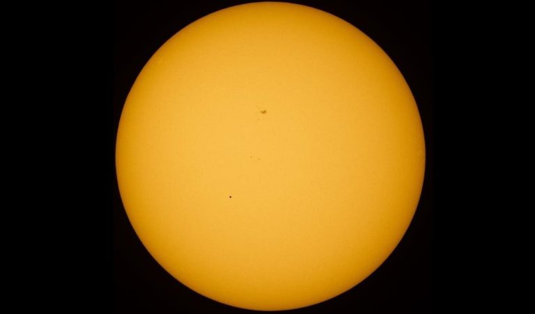 Транзит Меркурия через Солнце