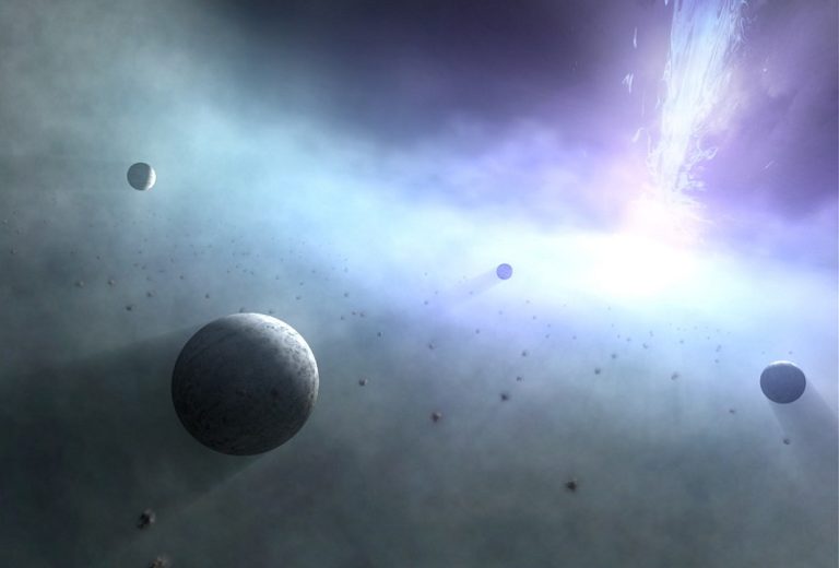 Планеты могут существовать возле сверхмассивных черных дыр