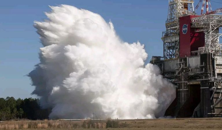 Ракетный двигатель SLS успешно прошел последнее испытание