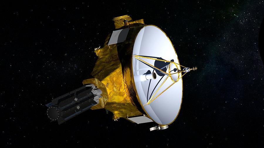 New Horizons достиг расстояния в 50 а.е и сфотографировал Вояджер-1