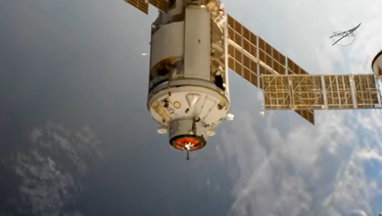 Российский модуль «Наука» ненадолго наклонил МКС из-за незапланированного пуска двигателей