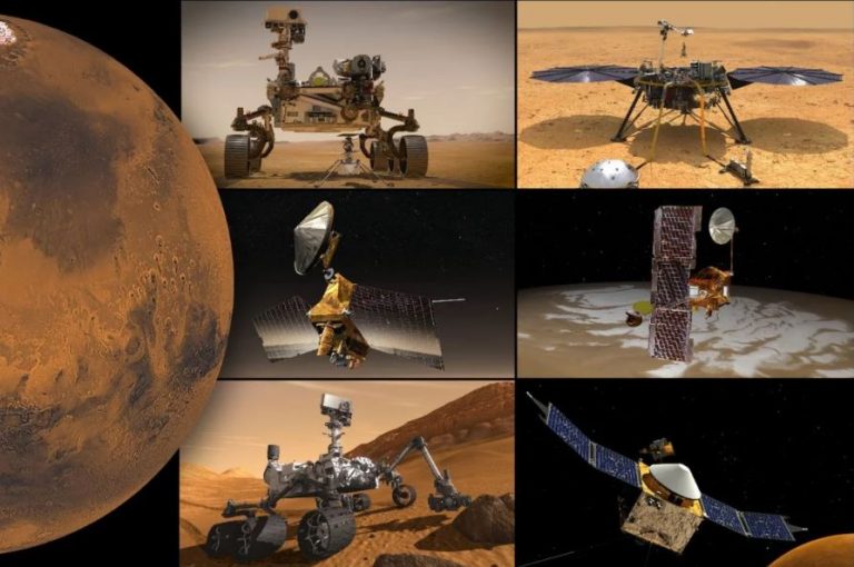 Миссии НАСА на Марсе временно переходят в простой режим работы