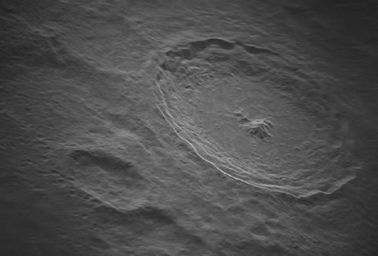 Радиоастрономы сделали снимок кратера Тихо с высоким разрешением