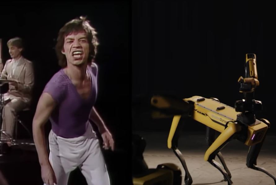 Роботы Spot исполнили песню вместе с Rolling Stones