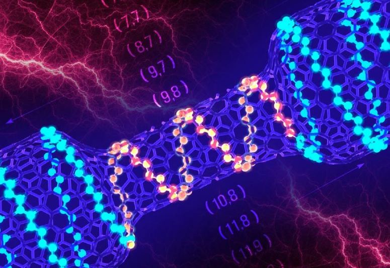 Ученые создали крошечный транзистор с помощью нанотрубки, который в 25 000 раз меньше ширины человеческого волоса
