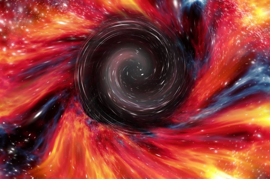 Гравитационные волны могут показать облака темной материи возле черных дыр