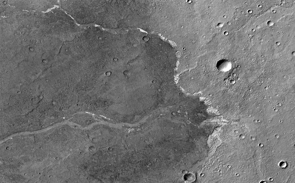 Изображение Босфорского плоскогорья на Марсе.