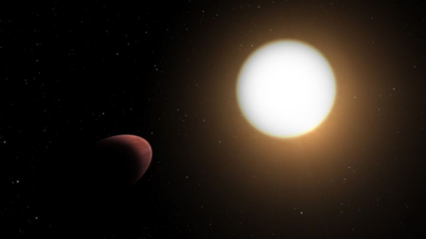 Телескоп CHEOPS обнаружил деформированную приливом планету возле звезды WASP-103