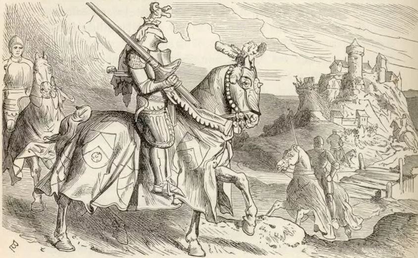Средневековые боевые кони были по современным меркам не больше пони