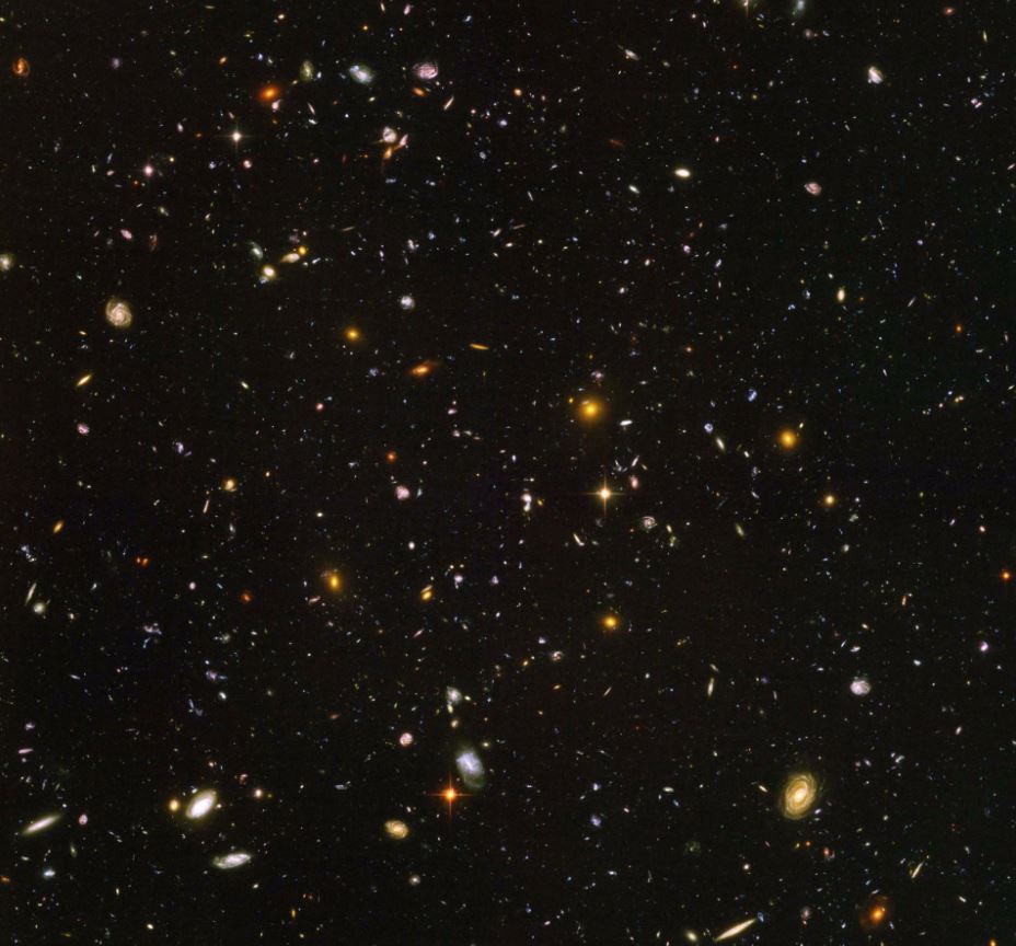 Сверхглубокое поле галактик Хаббла