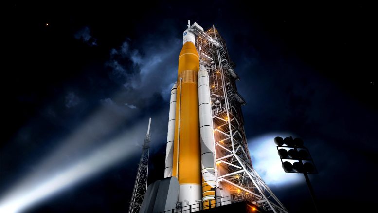 Ракета SLS и космический корабль Orion