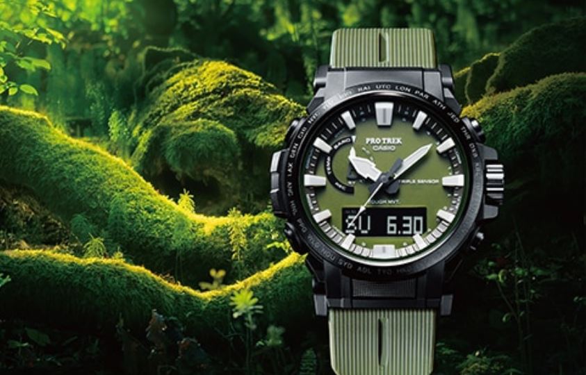 Casio создает часы Pro Trek PRW-61 из биоразлагаемого пластика