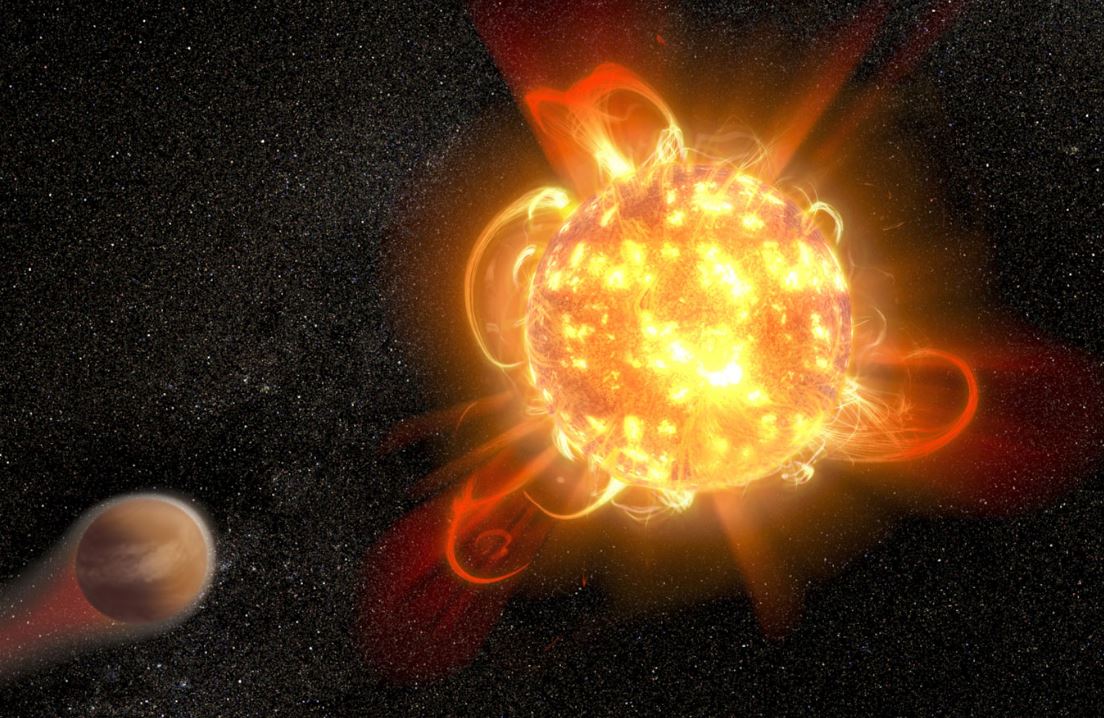 Звезда, похожая на Солнце, породила супер-вспышку, которая была бы разрушительной для жизни на Земле