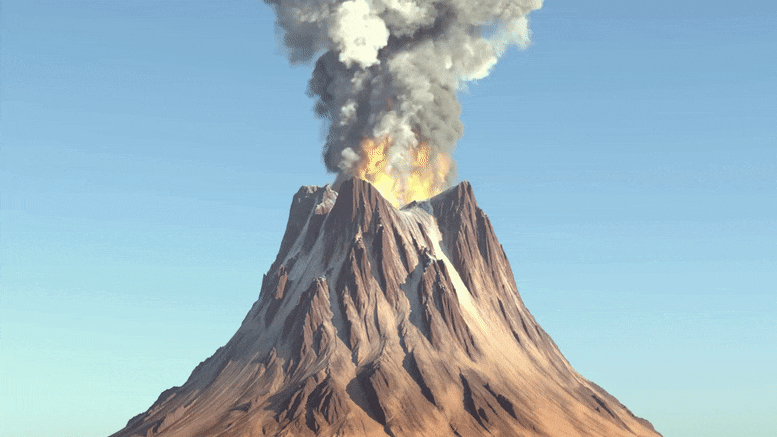 Ледяные керны показывают множество гигантских извержений вулканов в ледниковый период