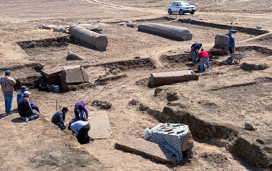 В Египте обнаружены руины древнего храма Зевса