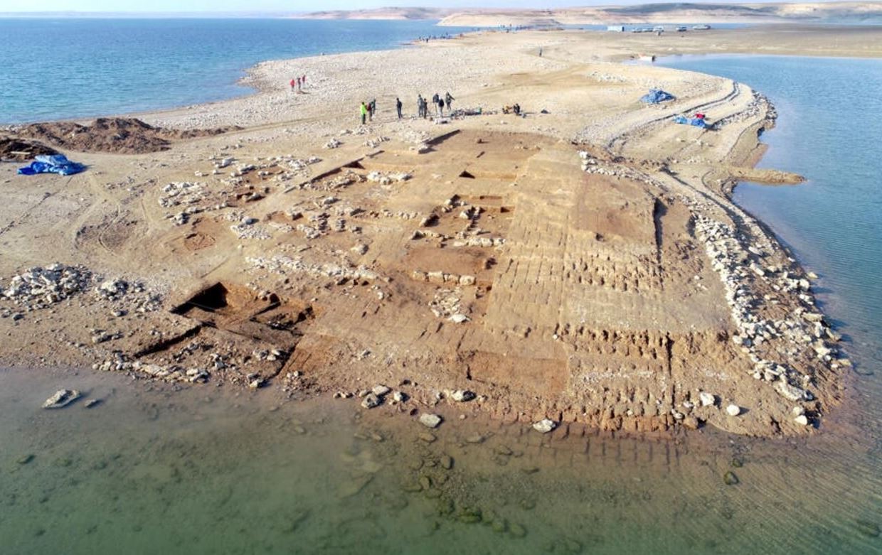 Археологи изучили древний город Закику, затопленный рекой Тигр