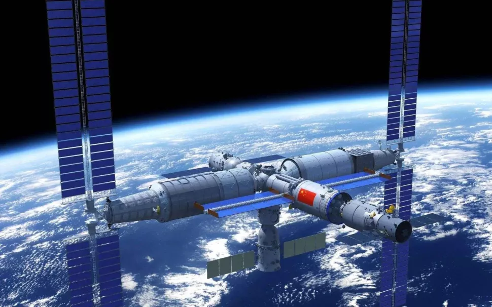 китайская космическая станция Tiangong