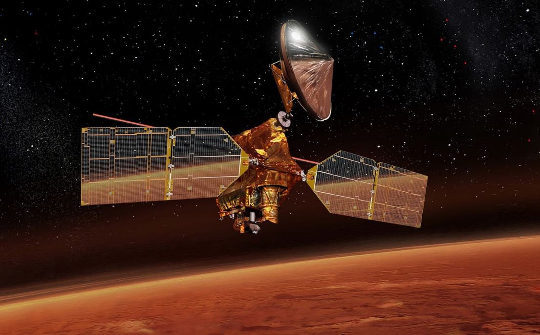 Mars Reconnaissance Orbiter, MRO (он же Марсианский разведывательный спутник или МРС)