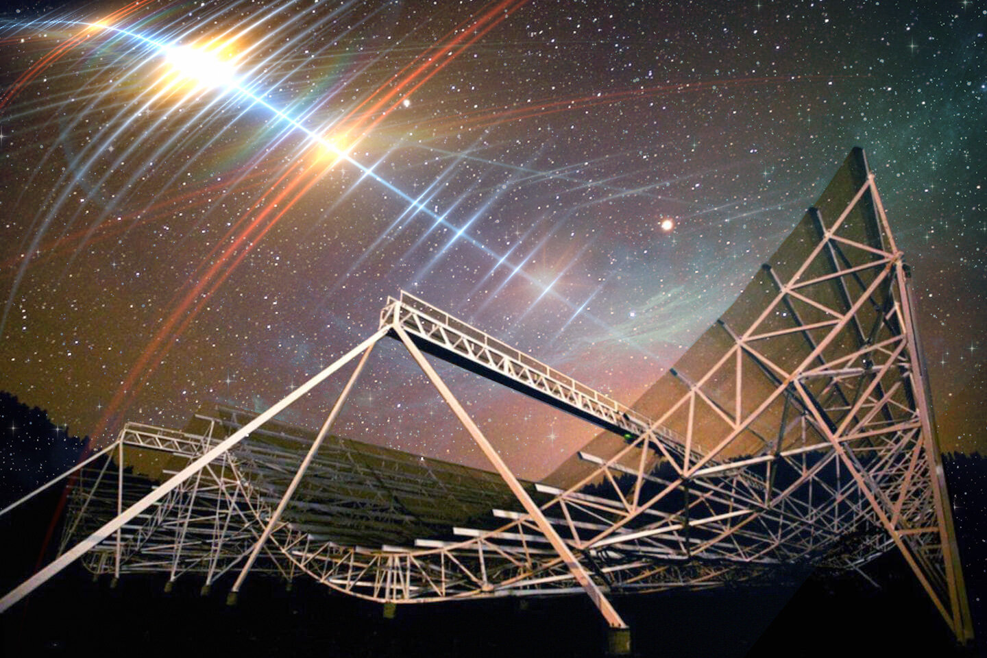 Астрономы обнаружили странный радиосигнал в миллиардах световых лет от Земли
