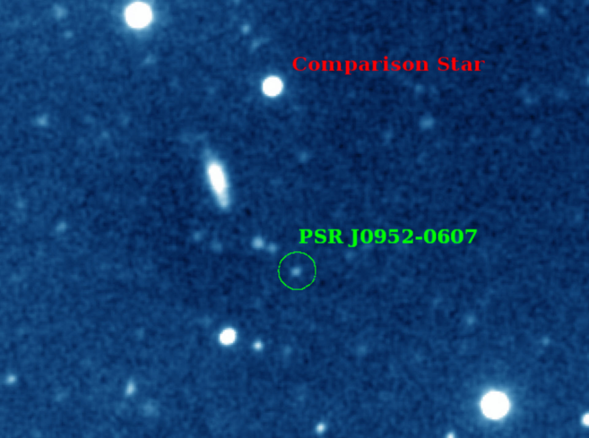 нейтронная звезда PSR J0952-0607 и ее компаньон