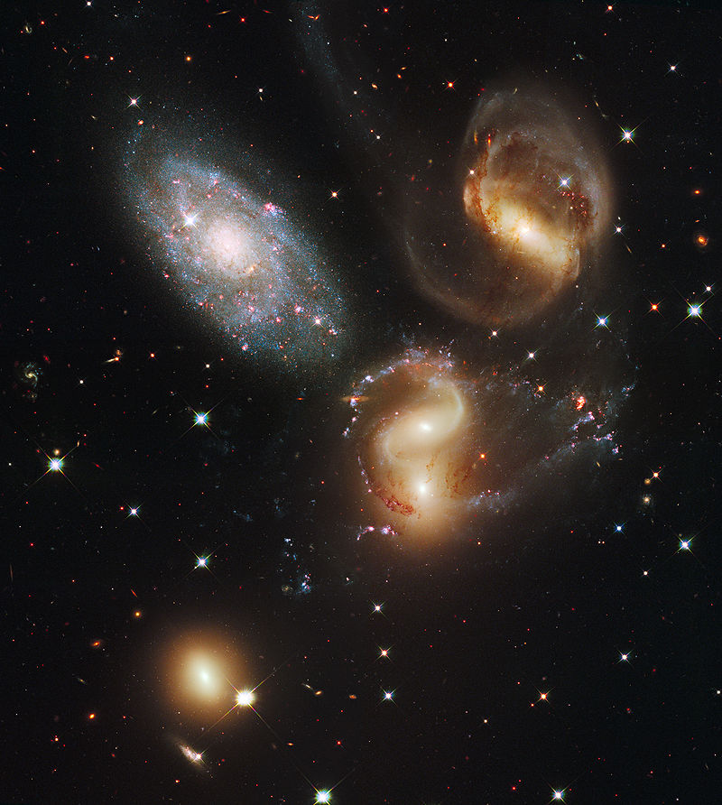 Квинтет Стефана, группа из пяти галактик в созвездии Пегаса