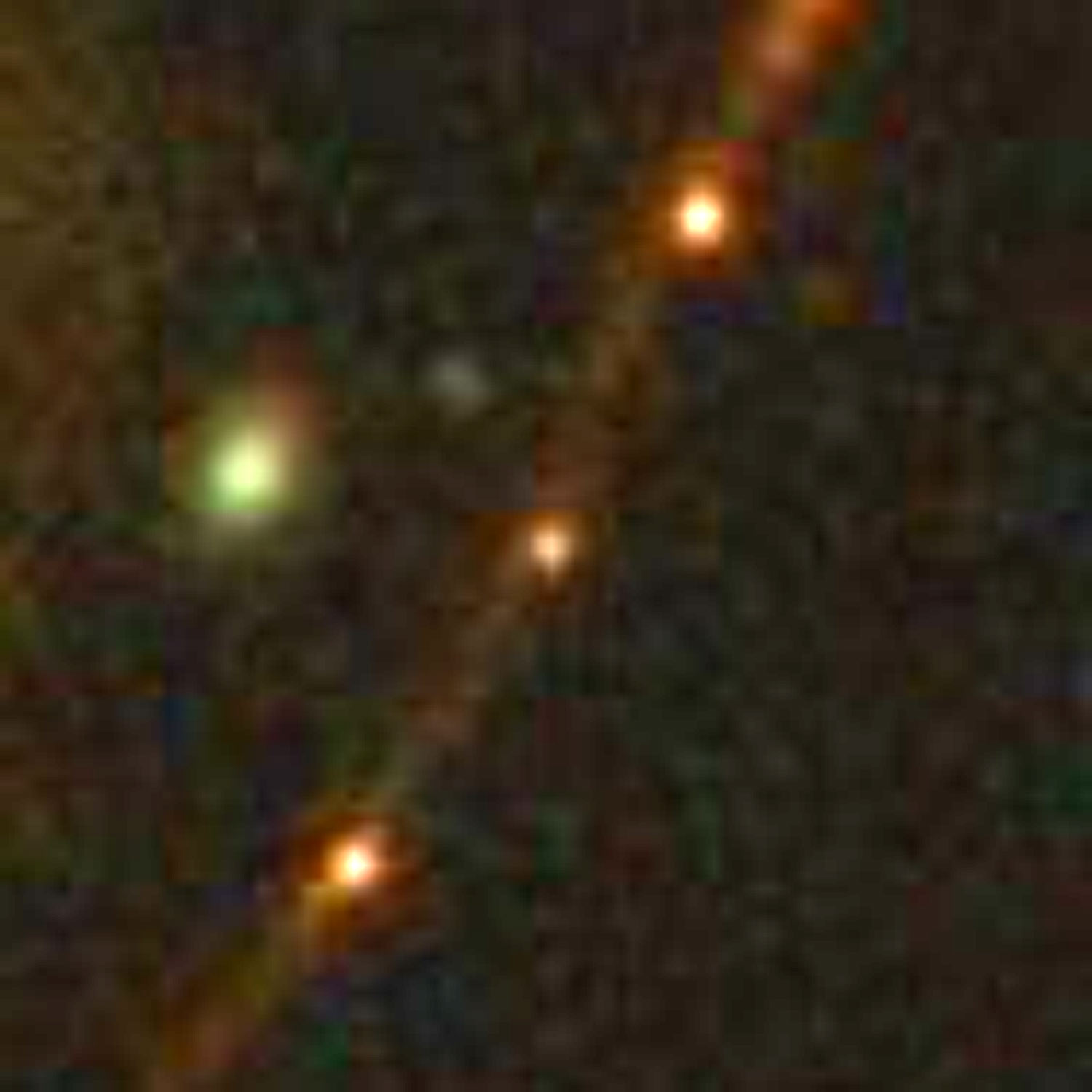 На этом изображении Webb/NIRCam показана Эарендел (в центре), самая далекая звезда из когда-либо обнаруженных.
