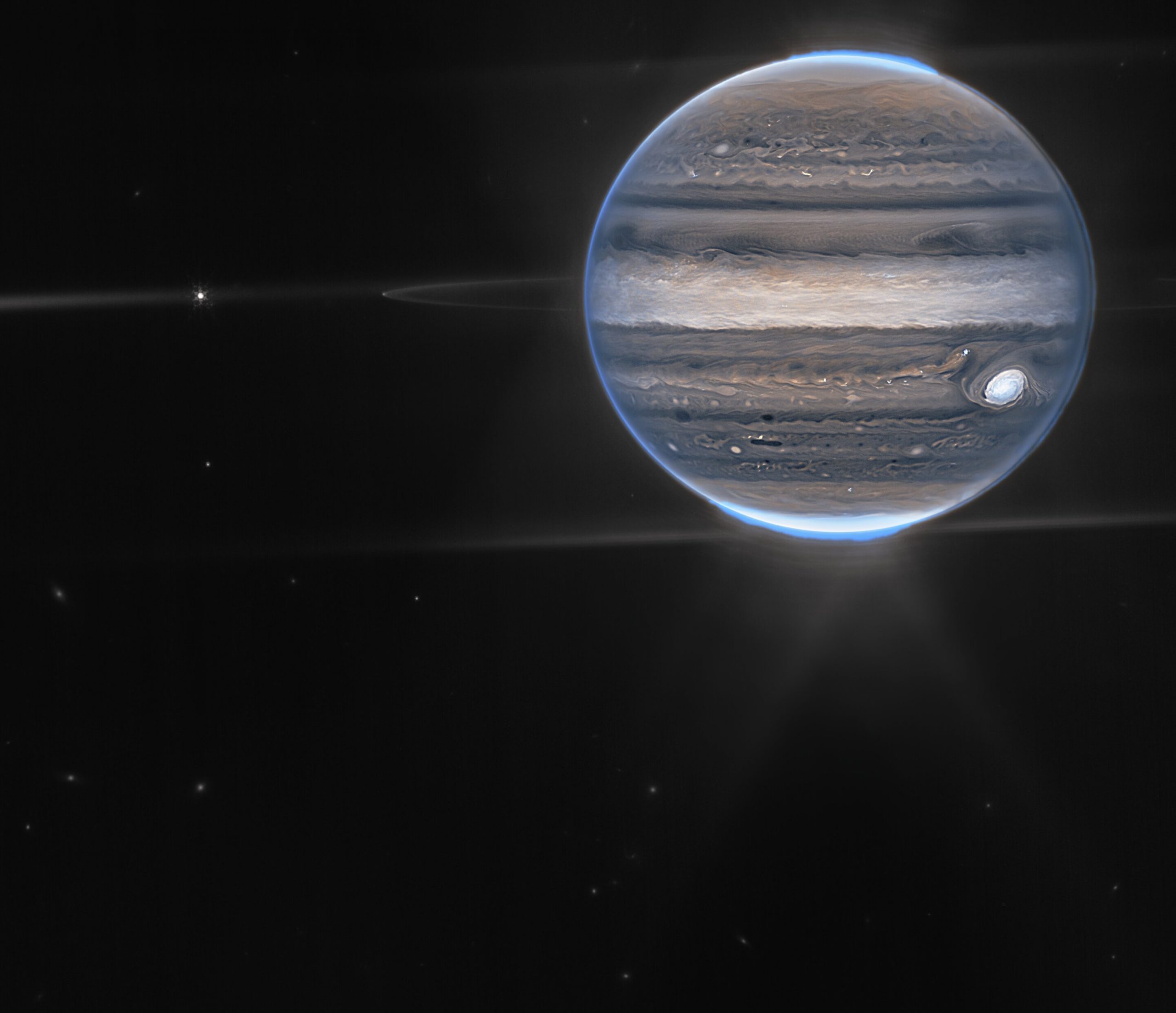 составное изображение Юпитера