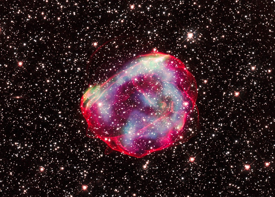 Астрономы определили возраст остатка сверхновой звезды в Большом Магеллановом облаке