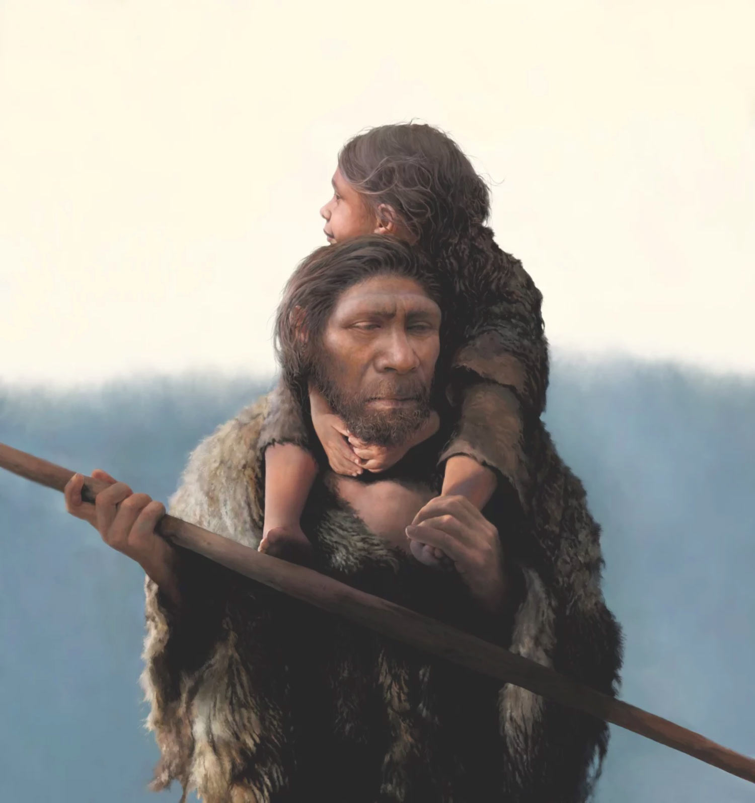 семья неандертальцев