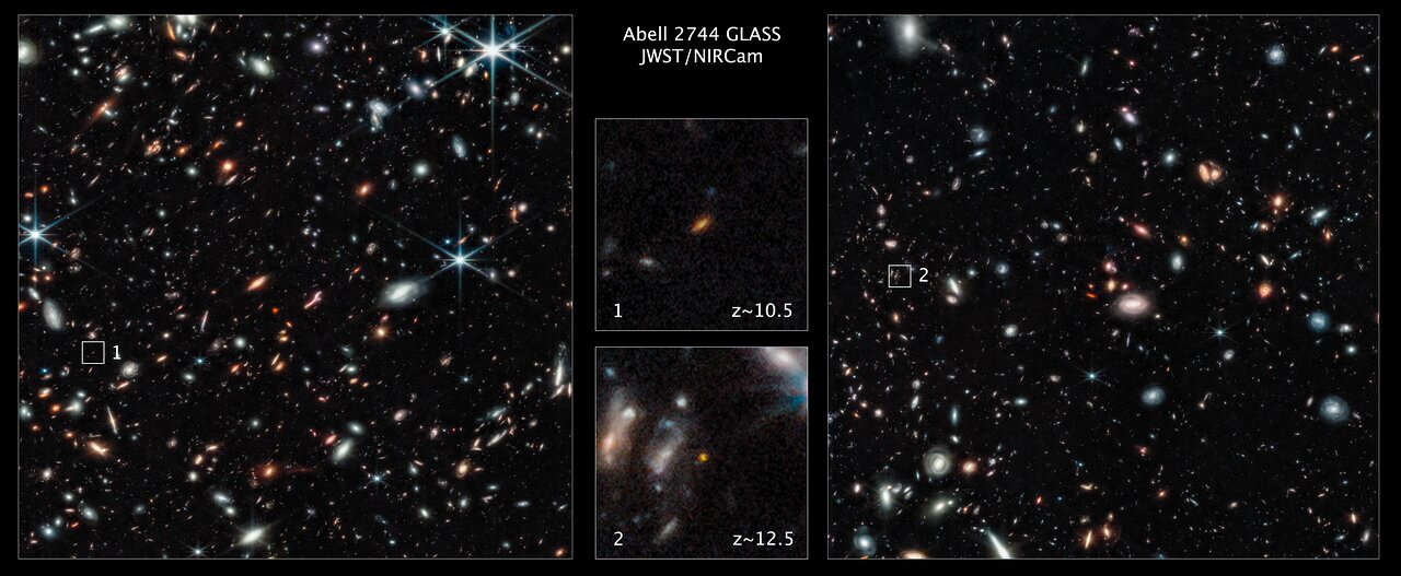 Джеймс Уэбб приоткрывает тайну ранних галактик во Вселенной