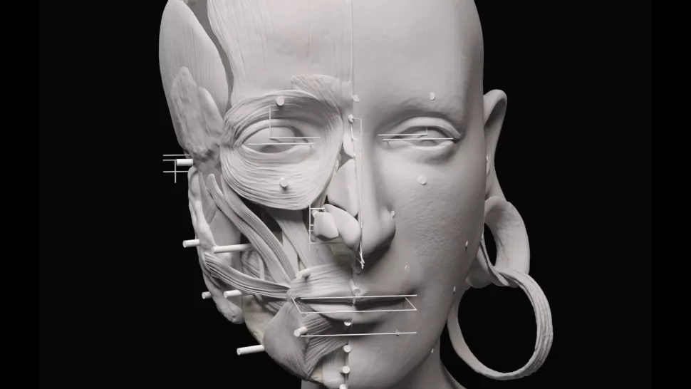 Цифровая реконструкция лица женщины бронзового века в диадеме