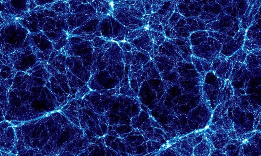 Относительность темной материи к темной энергии вселенной