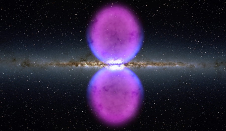 Объяснены таинственные пузыри, испускающие гамма-лучи вокруг центра Млечного Пути