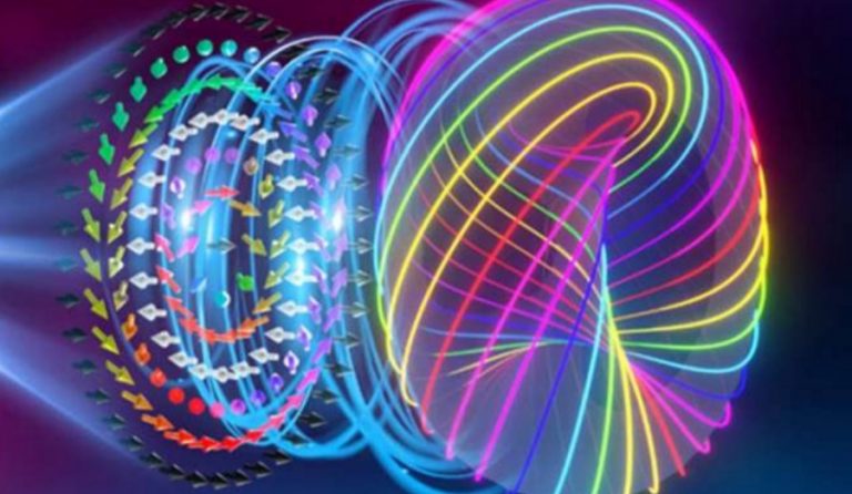 Свету можно придать форму, напоминающую скрученное кольцо дыма