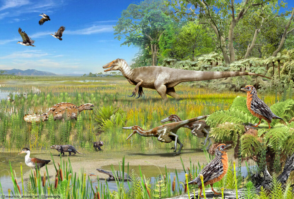 Четыре вида динозавров впервые обнаружены в чилийской Патагонии