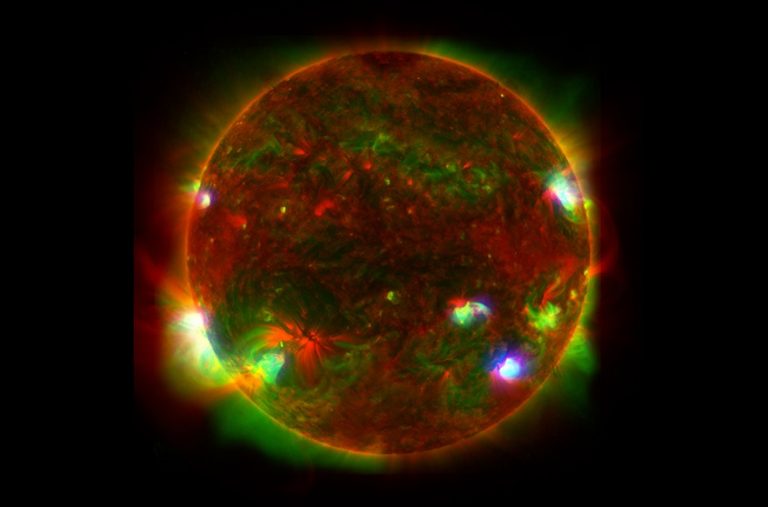 Телескоп NuSTAR обнаружил скрытые вспышки на Солнце