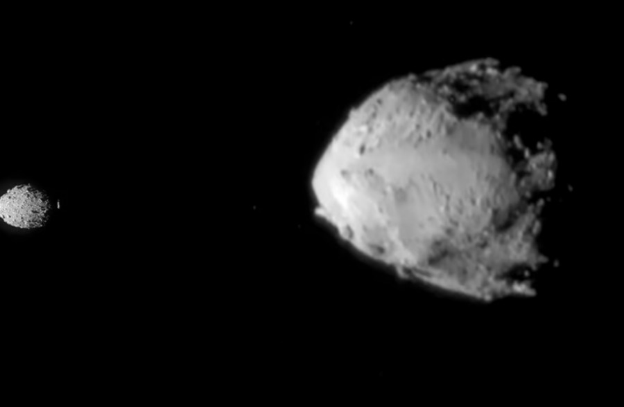 Двойная система астероидов Диморфос и Дидимос