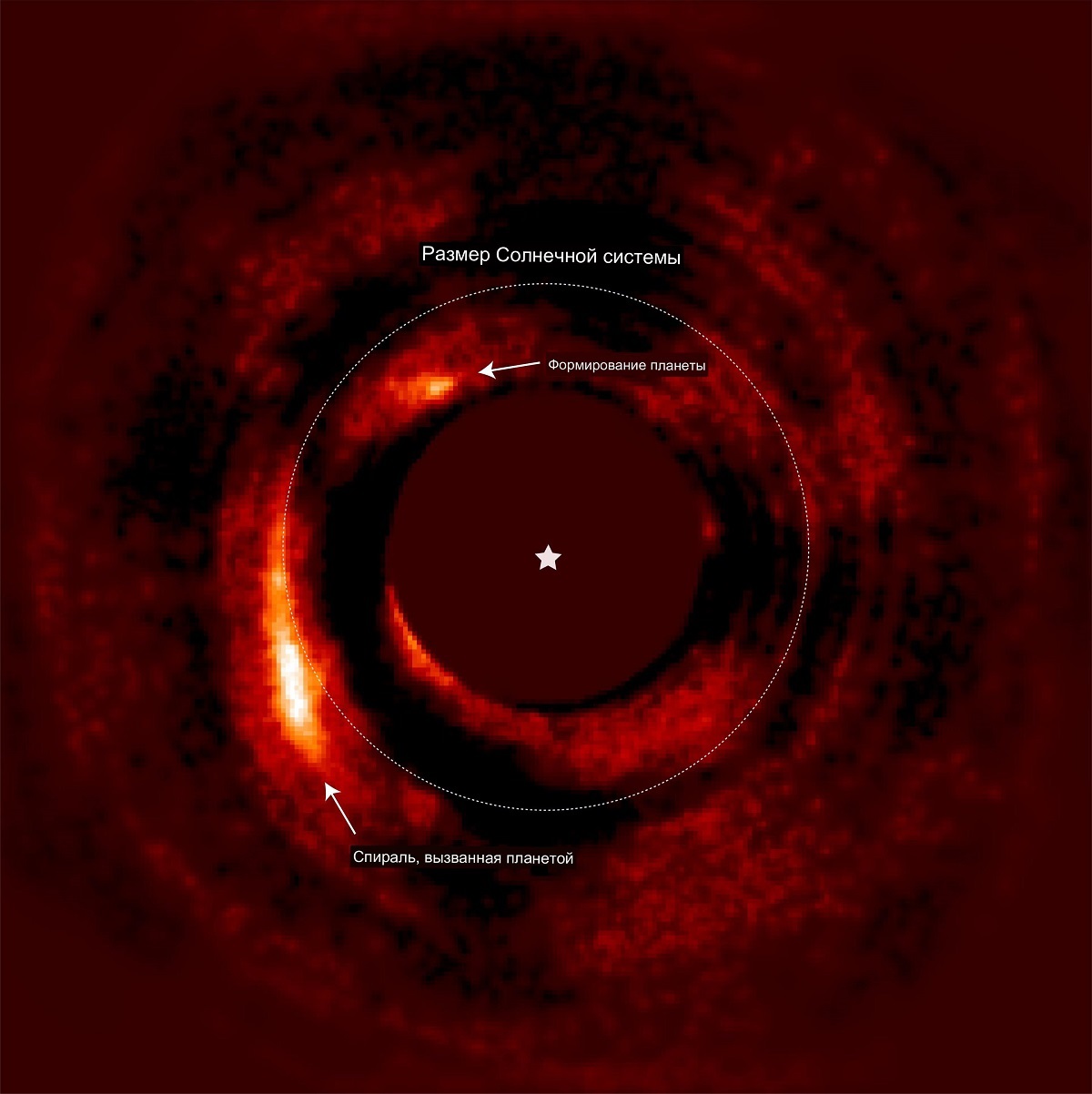 Астрономы подтвердили существование протопланеты HD 169142b