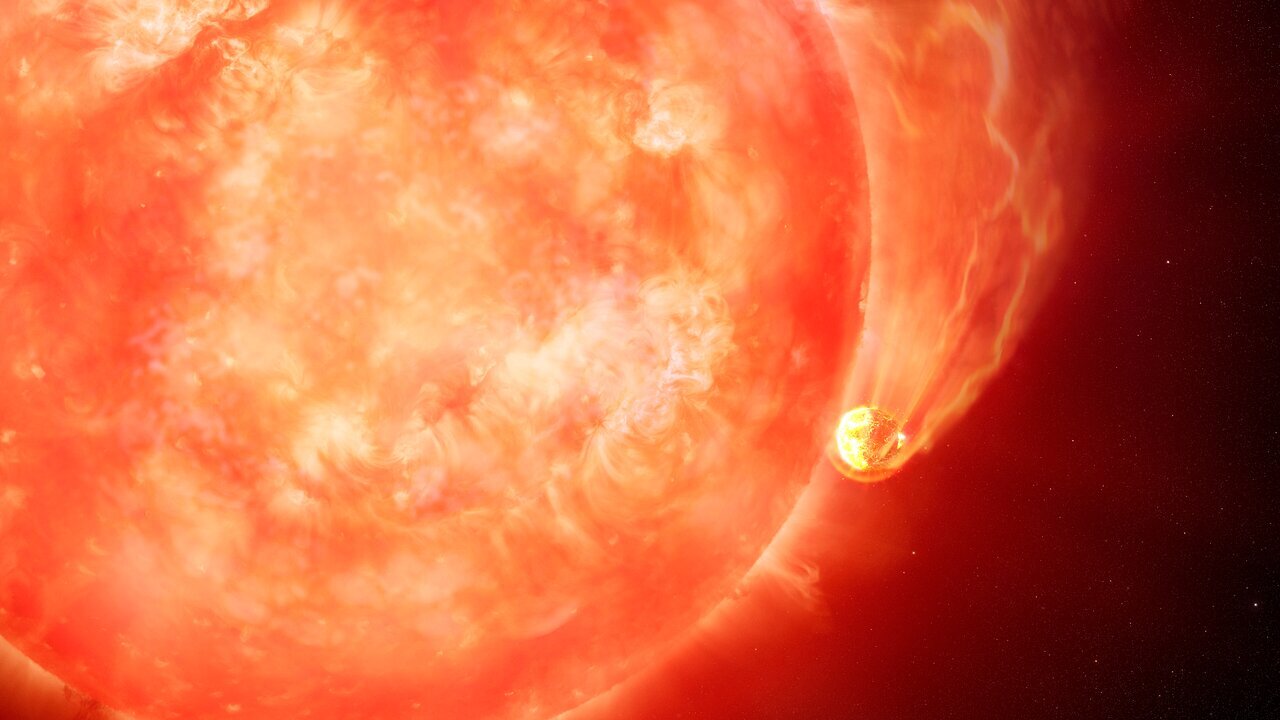 Астрономы стали свидетелями конца света, когда звезда поглотила свою планету