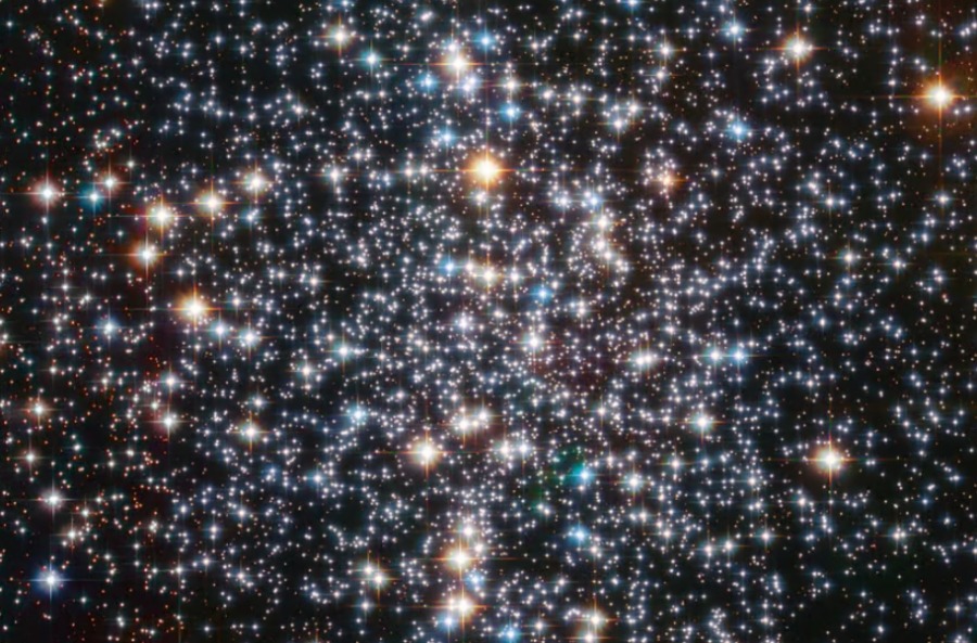 Снимок Мессье 4 шарового звездного скопления
