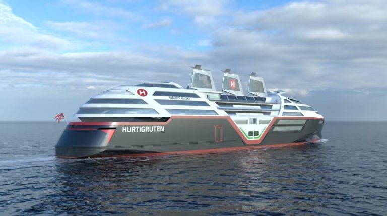 полностью электрический концептуальный лайнер Sea Zero с нулевым выбросом