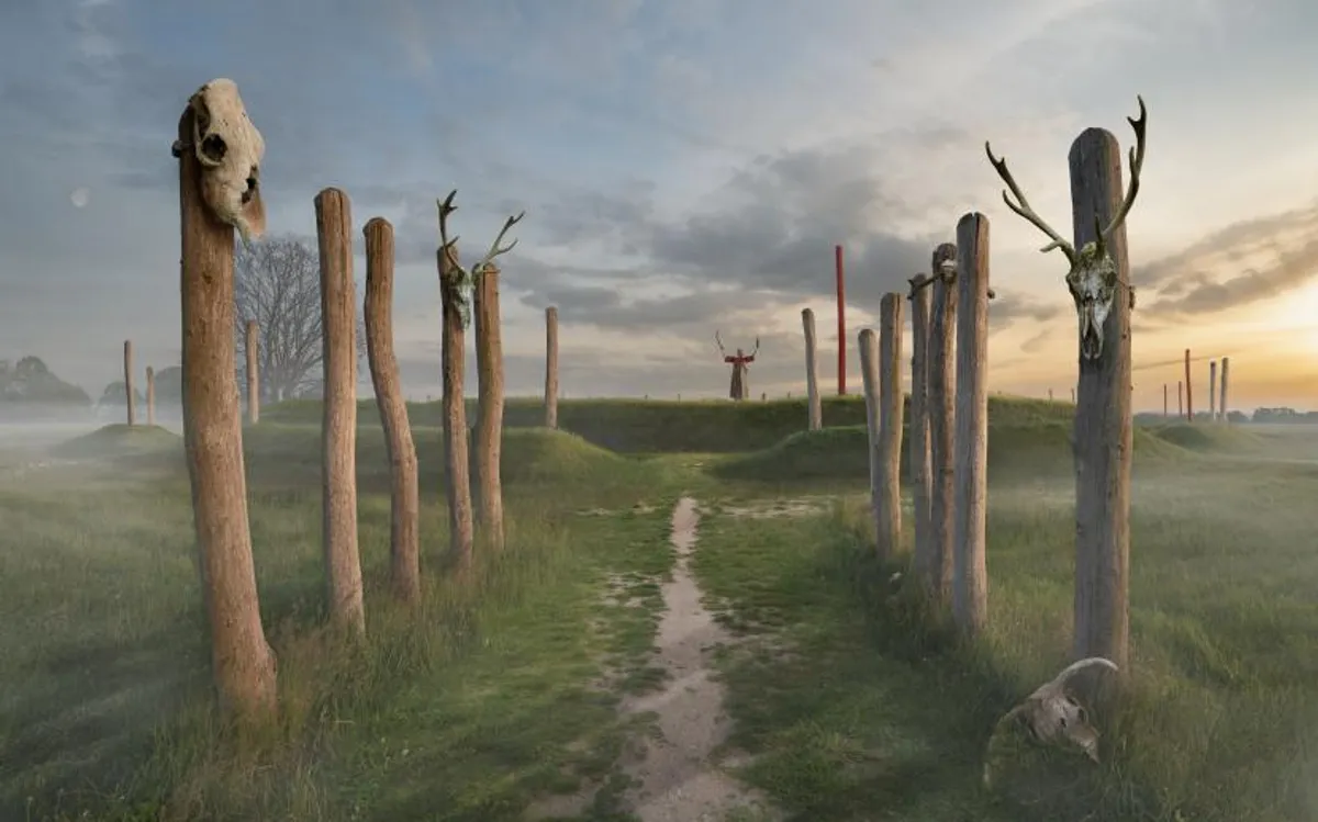 В Нидерландах обнаружено огромное 4000-летнее святилище солнечного календаря