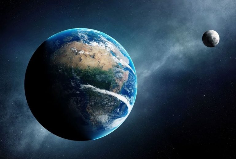 земля луна