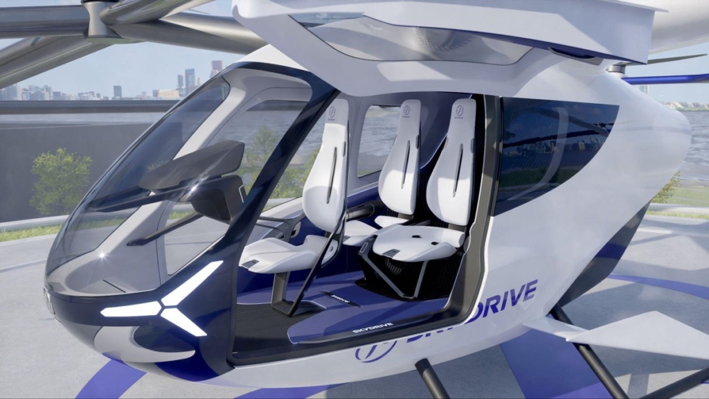 Новый SkyDrive eVTOL получил еще одно пассажирское сиденье