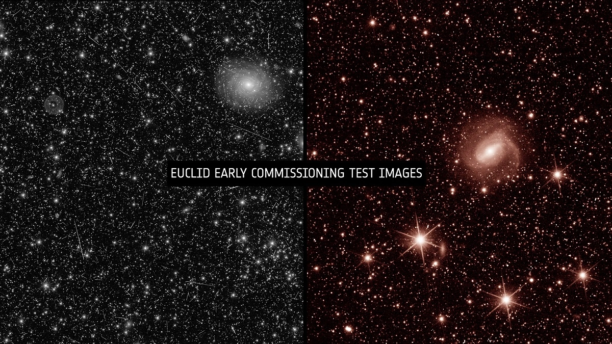 тестовые снимки телескопа Евклид