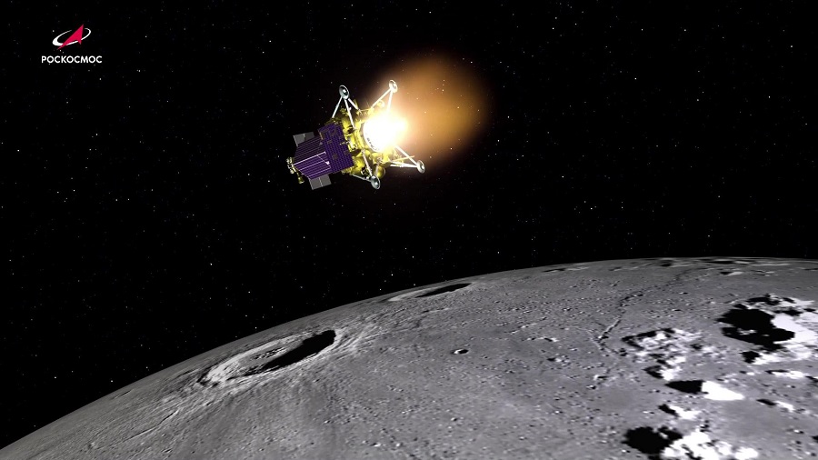 «Луна-25» столкнулась с поверхностью и прекратила существование